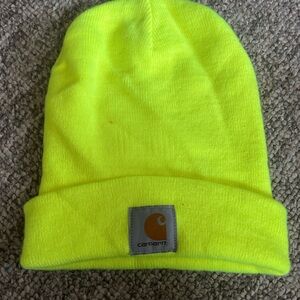 Carhartt Bright Yellow Knit Beanie